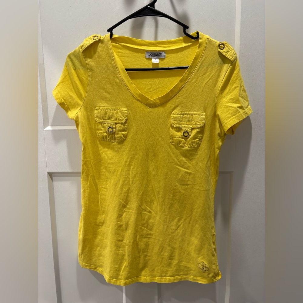 South Pole Yellow Short Sleeve Tee